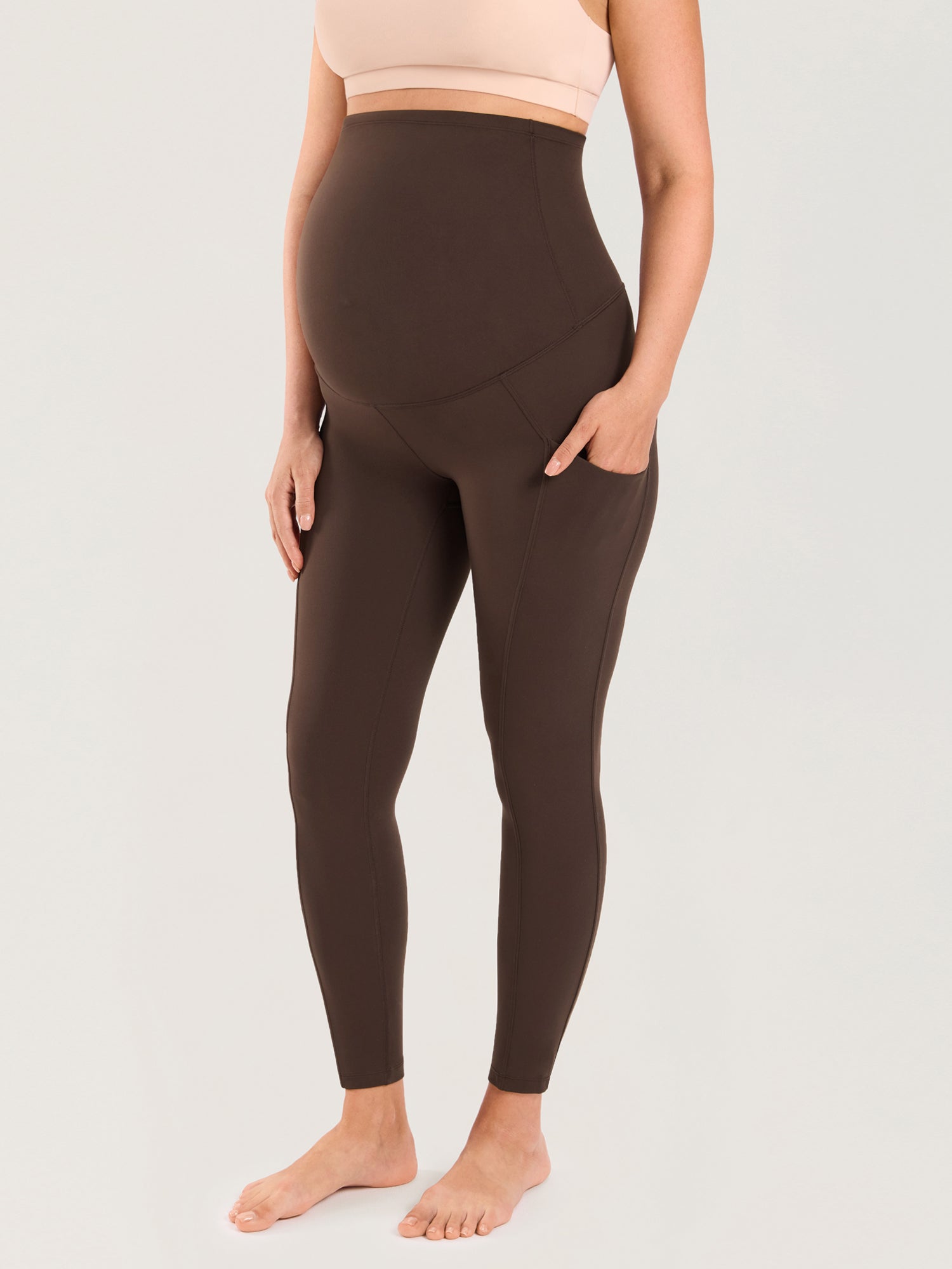 Natrelax® Maternity Leggings with Pockets 25"