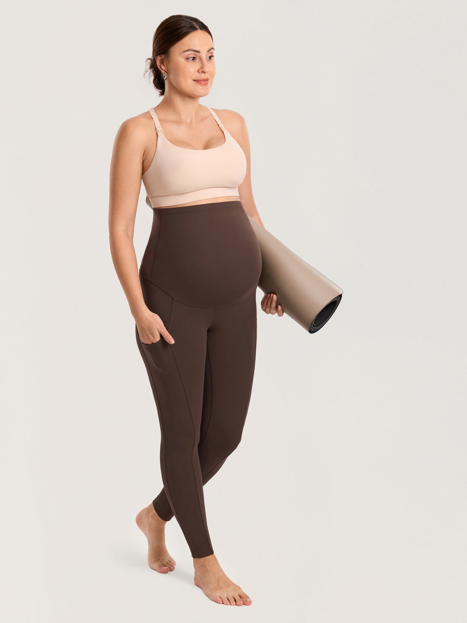 Natrelax® Maternity Leggings with Pockets 25"