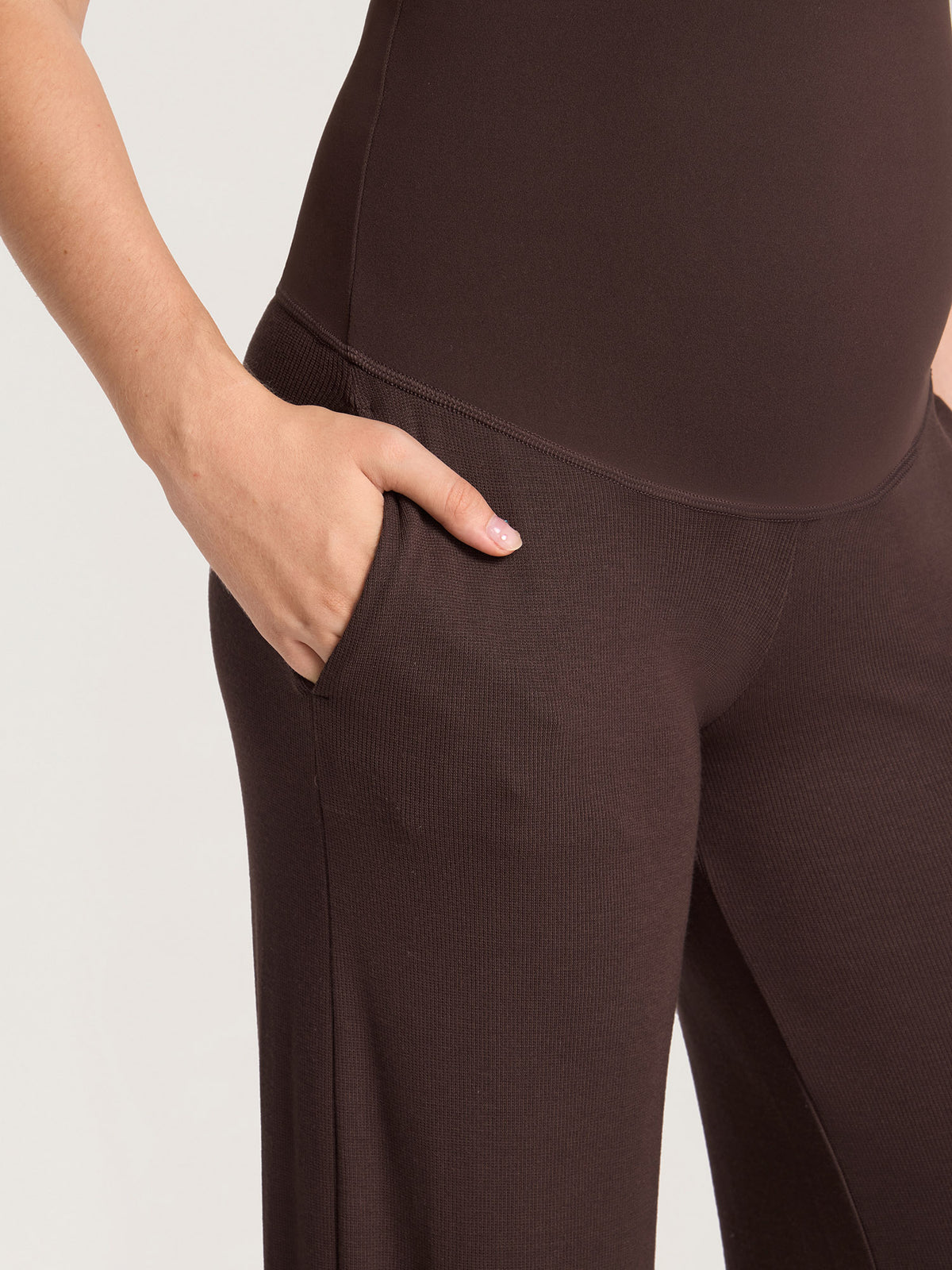 Ribbed Modal Maternity Lounge Pants 30"