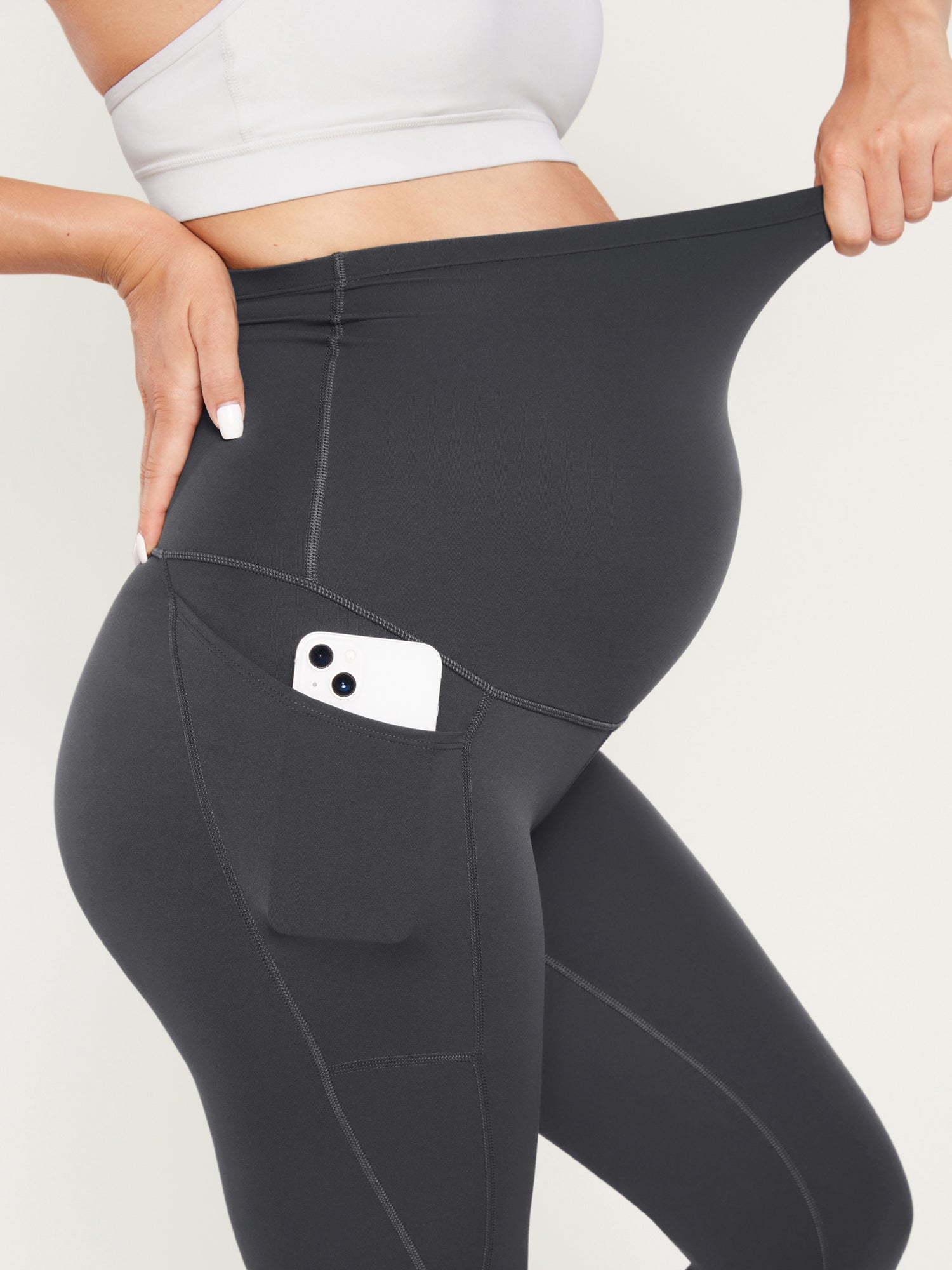 Natrelax® Maternity Leggings 25" - With Pockets