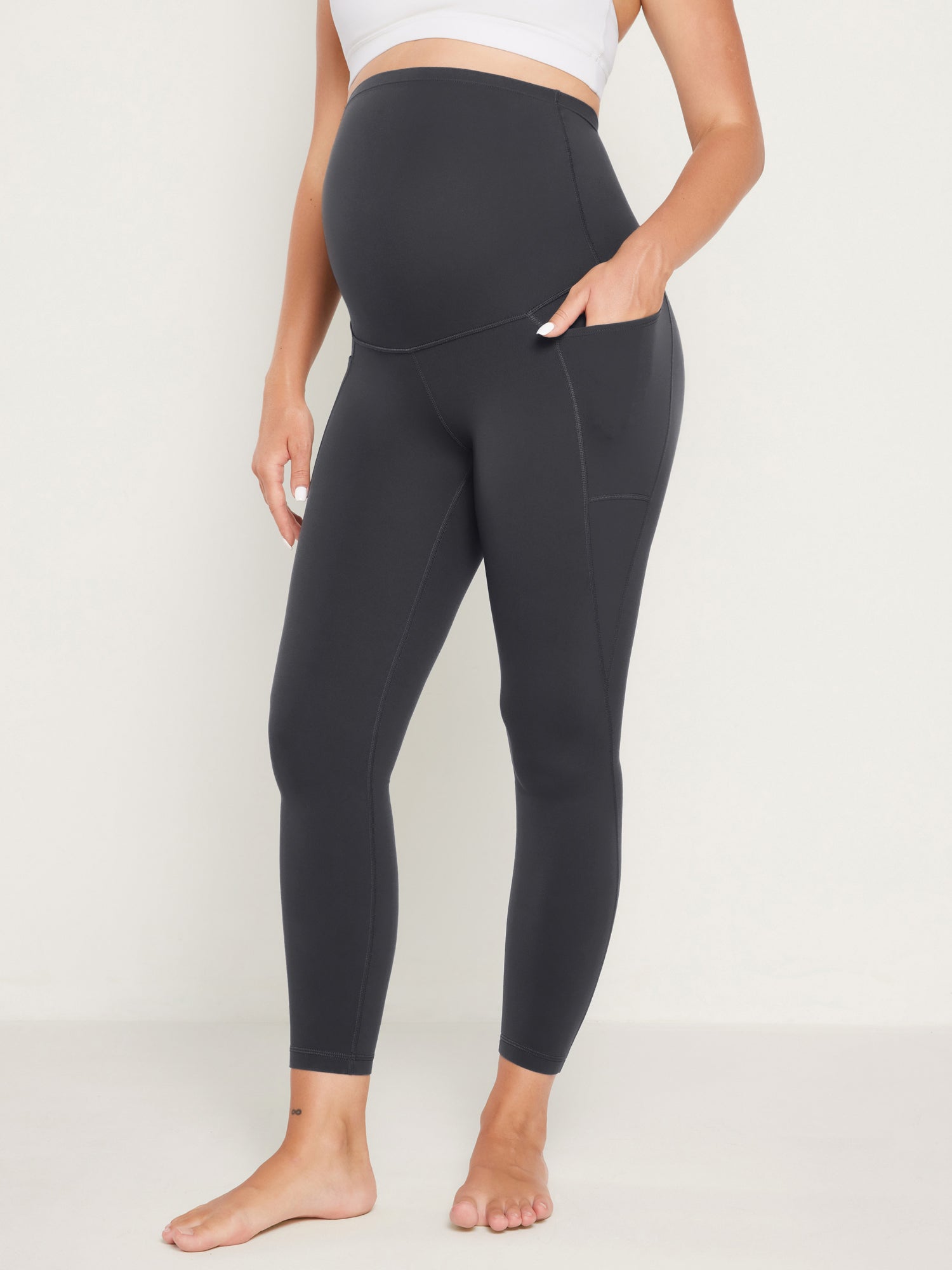 Natrelax® Maternity Leggings 25" - With Pockets