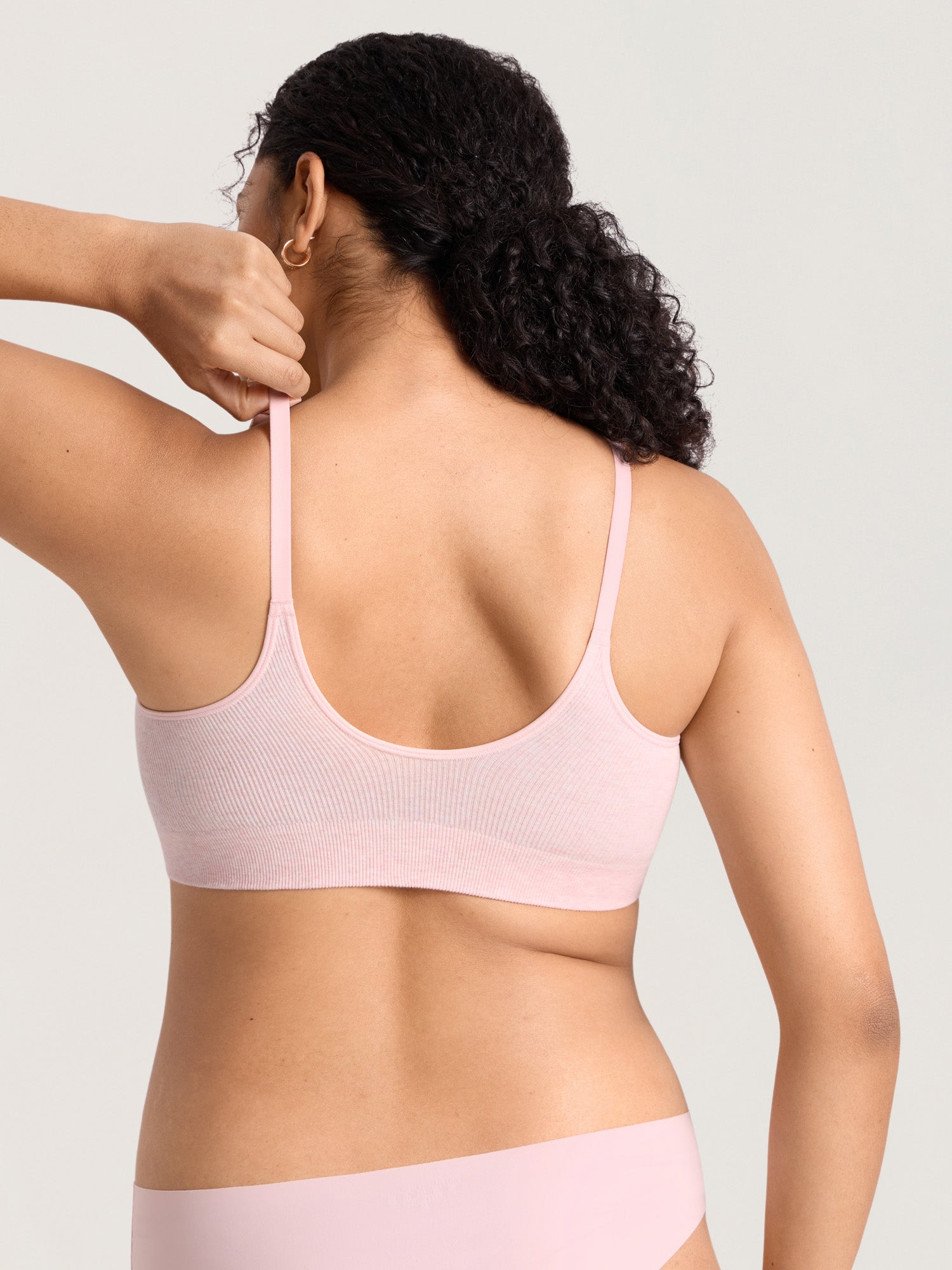 Ribbed Cotton Nursing Bralette