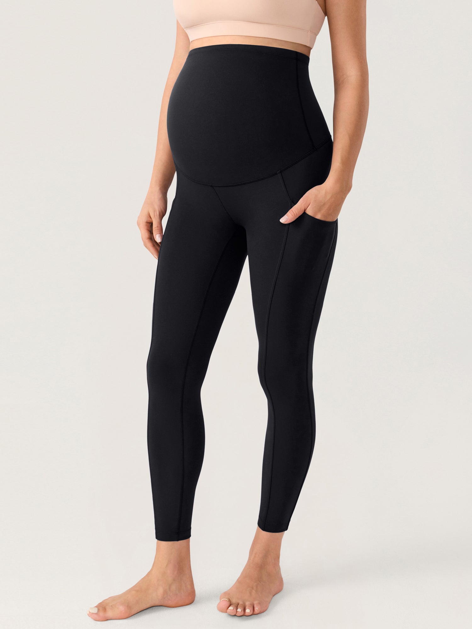 Natrelax® Maternity Leggings with Pockets 25"