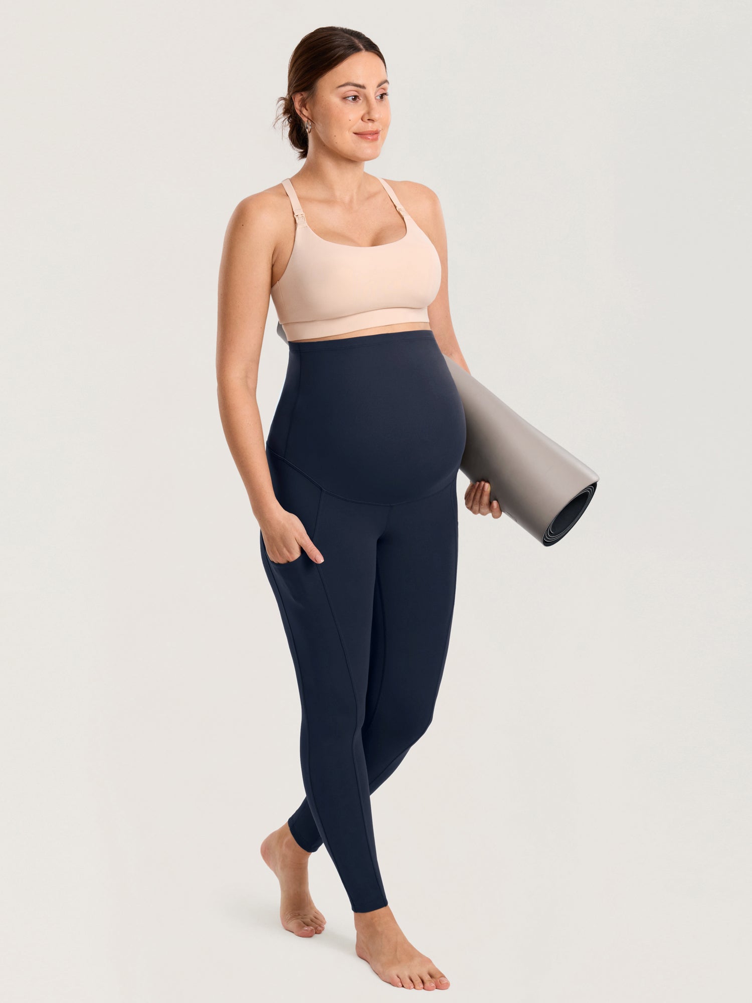 Natrelax® Maternity Leggings with Pockets 25"