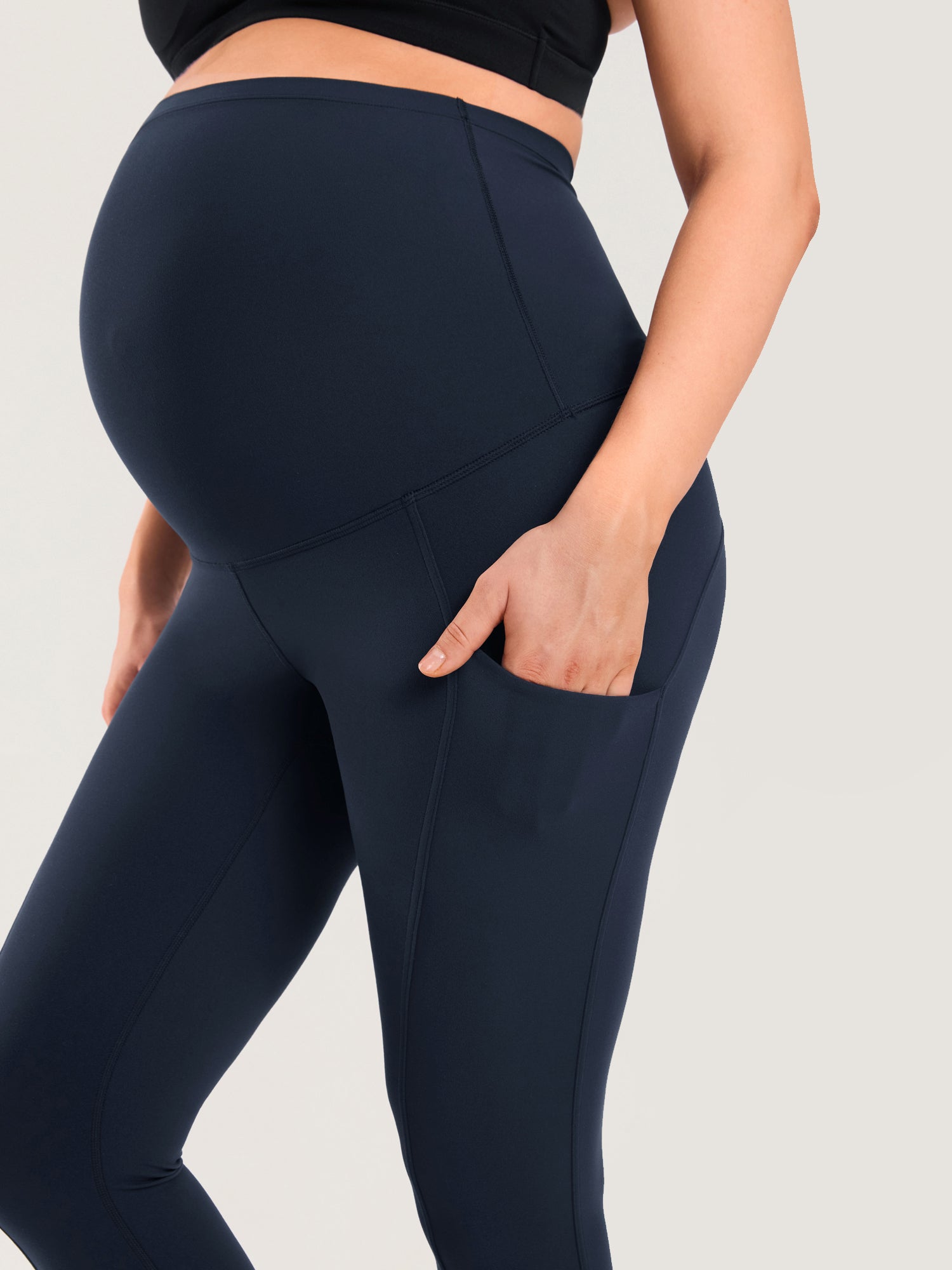 Natrelax® Maternity Leggings with Pockets 25"