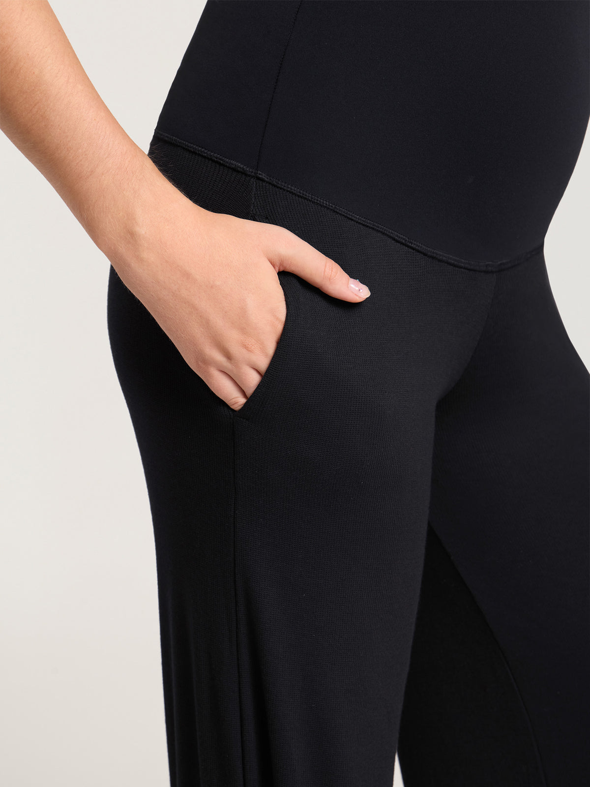 Cotton Rib Maternity Lounge Pants 30"