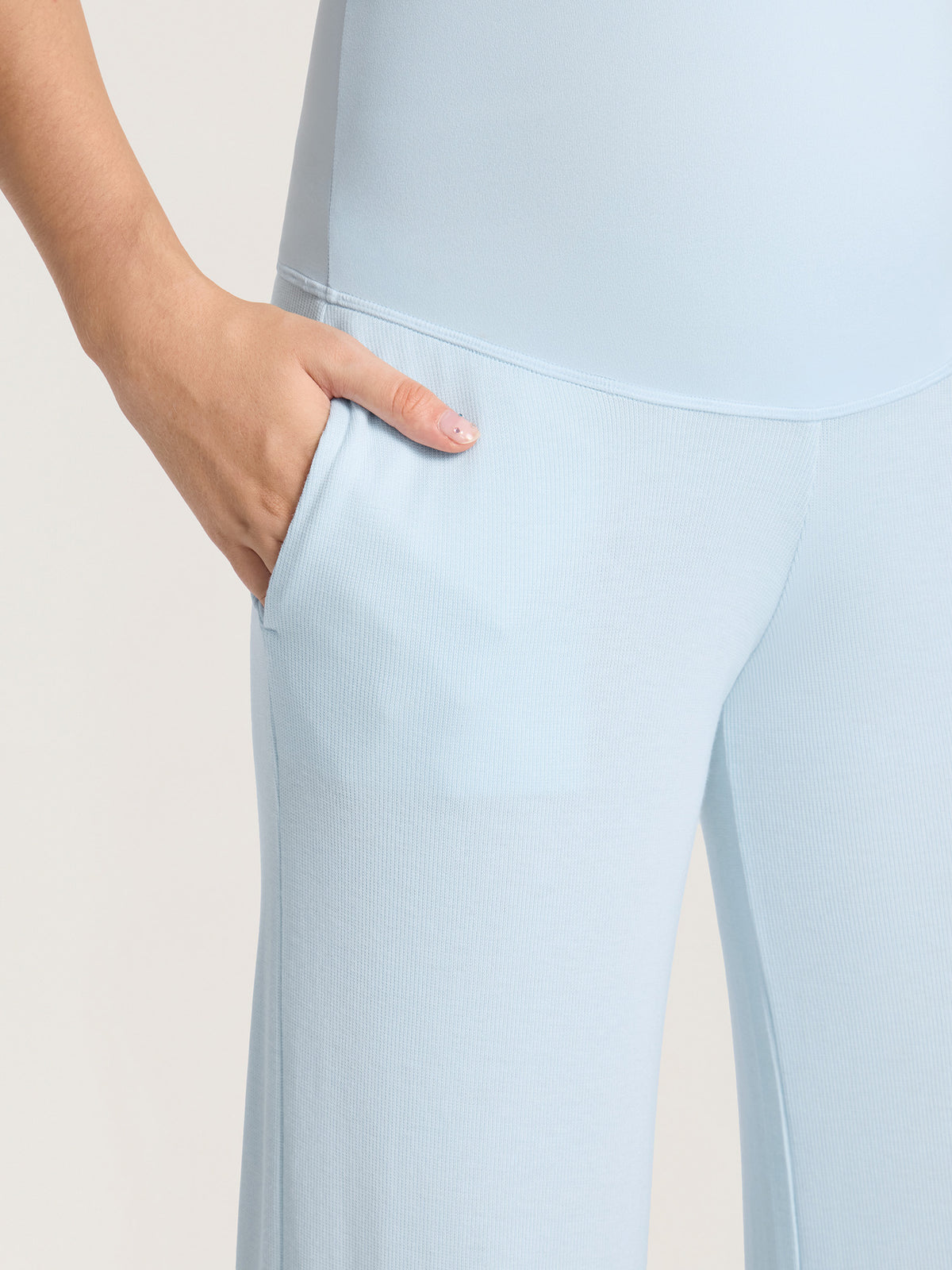 Cotton Rib Maternity Lounge Pants 30"