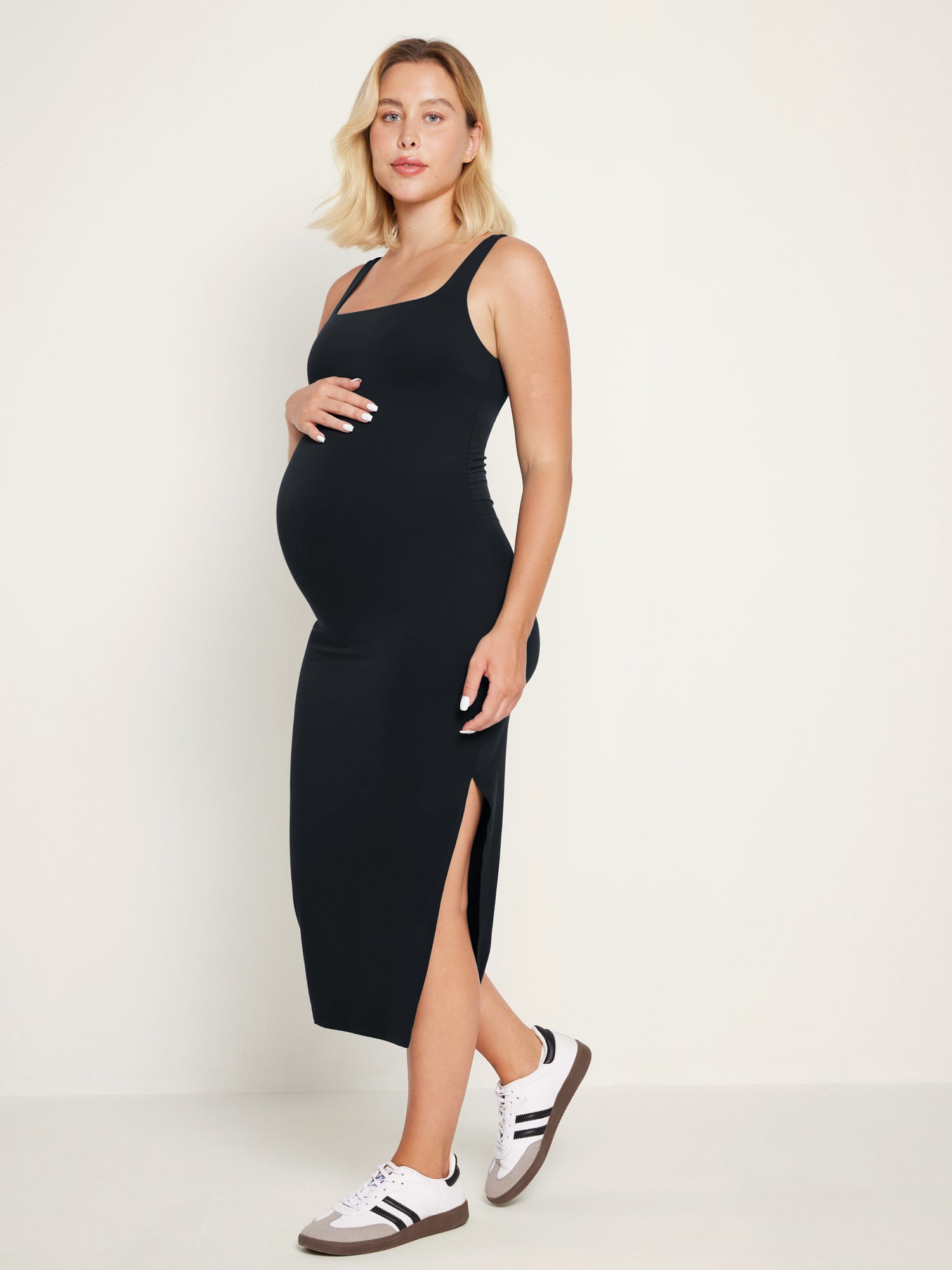 Natrelax® Sleeveless Tank Maternity Dress