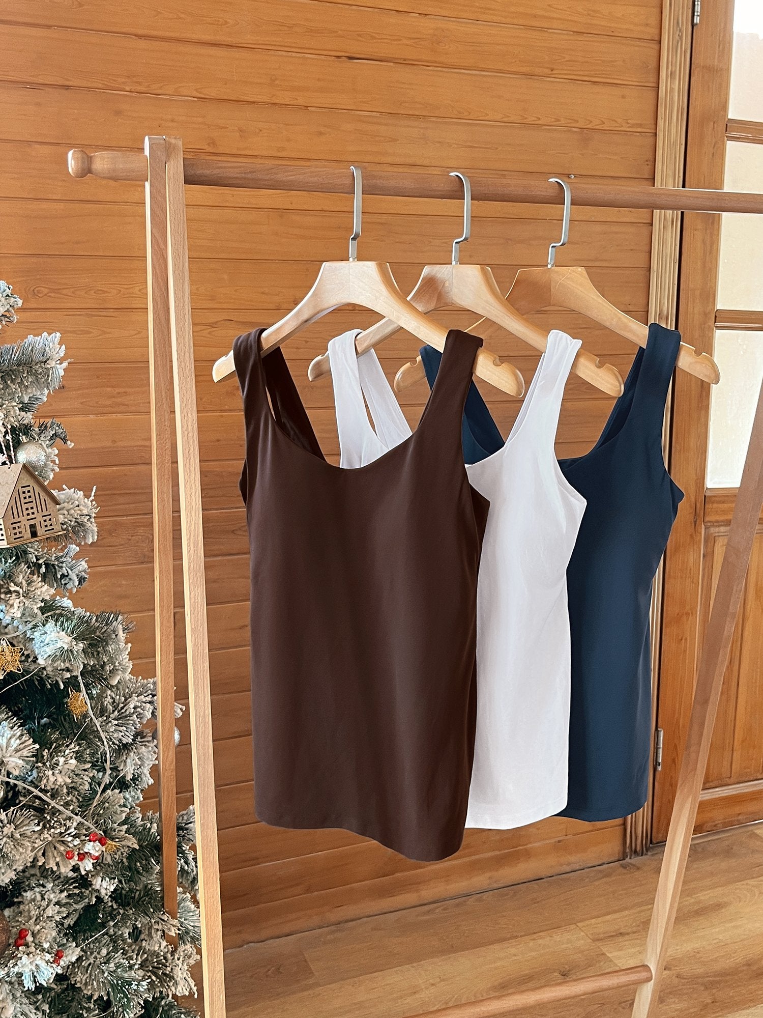 3 Pack Natrelax® V Neck Nursing Tank Top